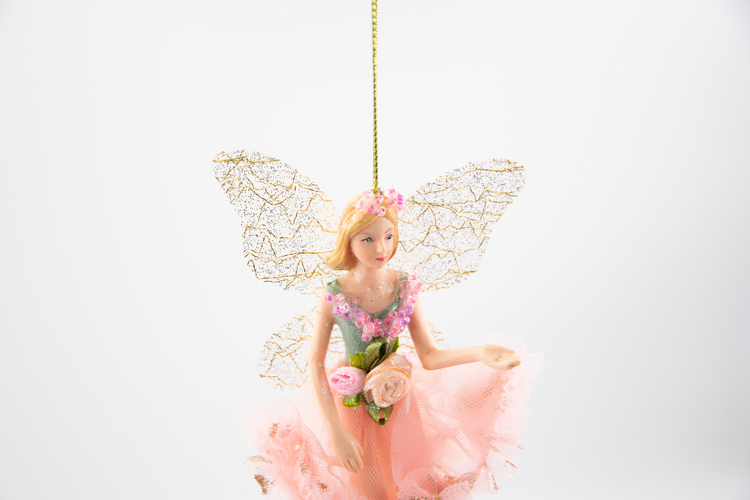 Gisela Graham Pastell Fairy Ballerina Weihnachtsschmuck