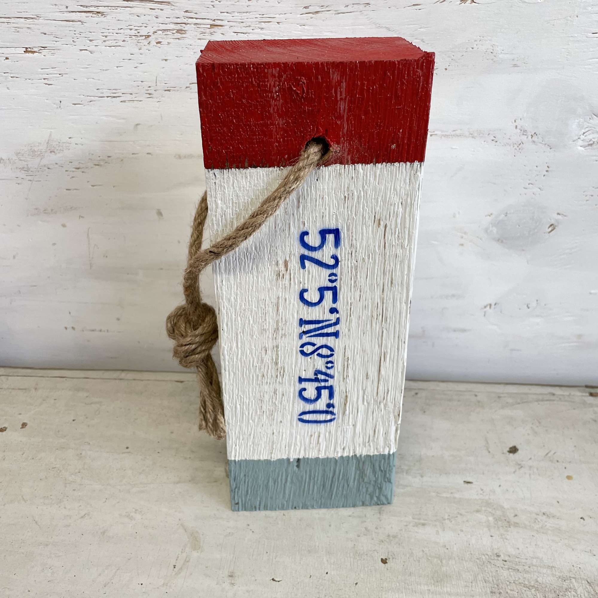 Türstopper Hummerboje Boje Holz eckig Moin Maritim