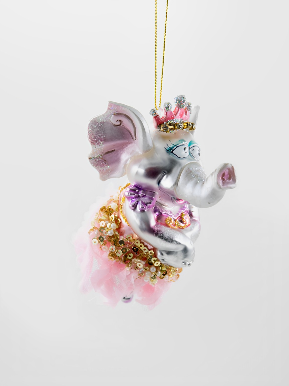 Weihnachtsschmuck Hänger Elefant Ballerina