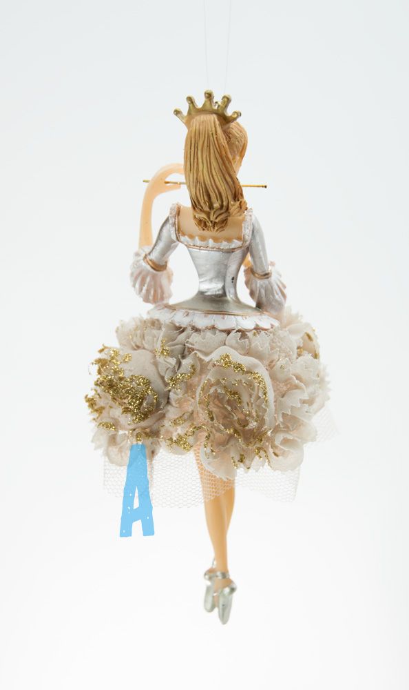 Gold Ballerina Christbaumschmuck
