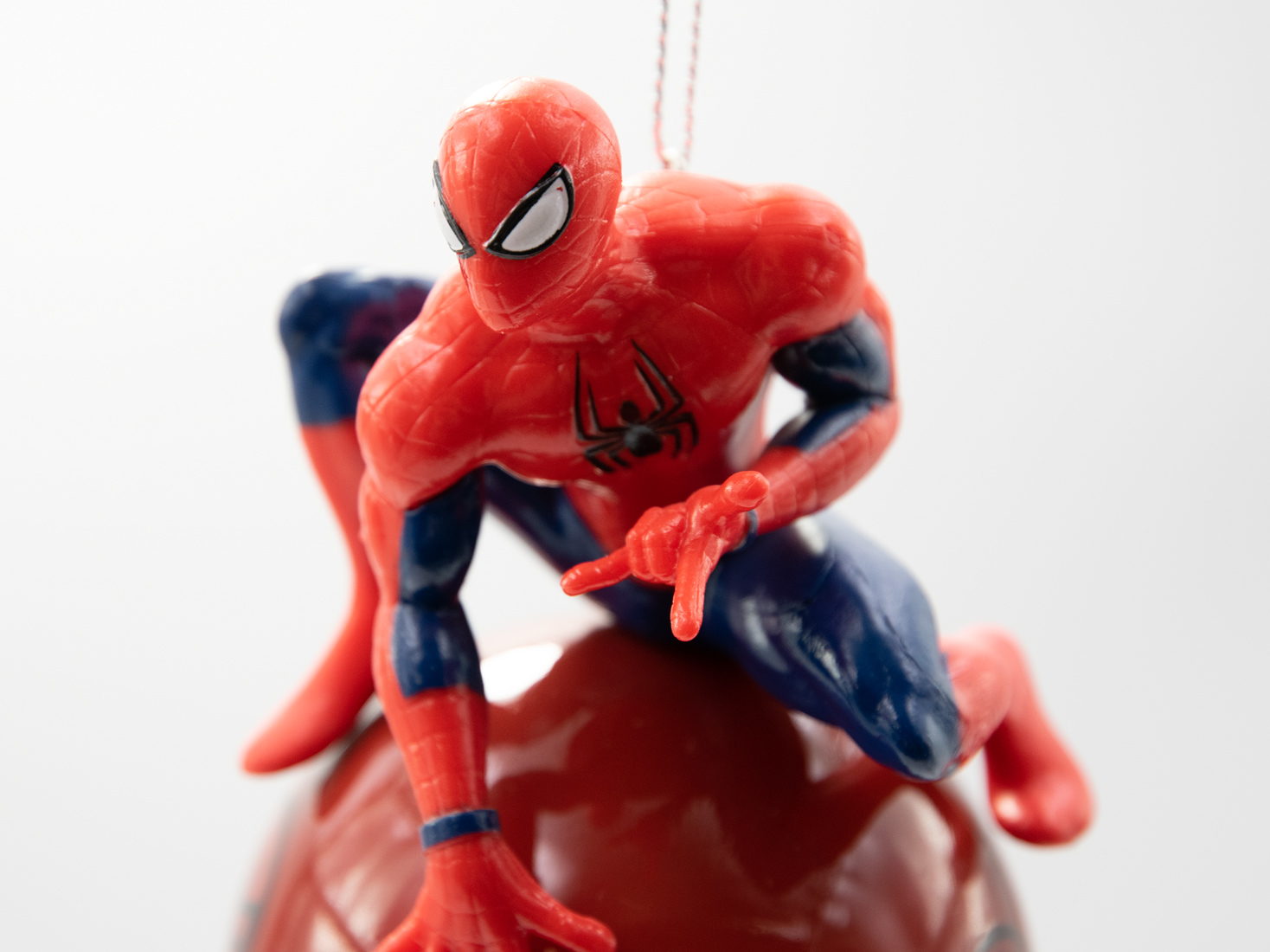 Kurt S. Adler Spiderman Web-Slinger Marvel Kugel Chistbaumschmuck