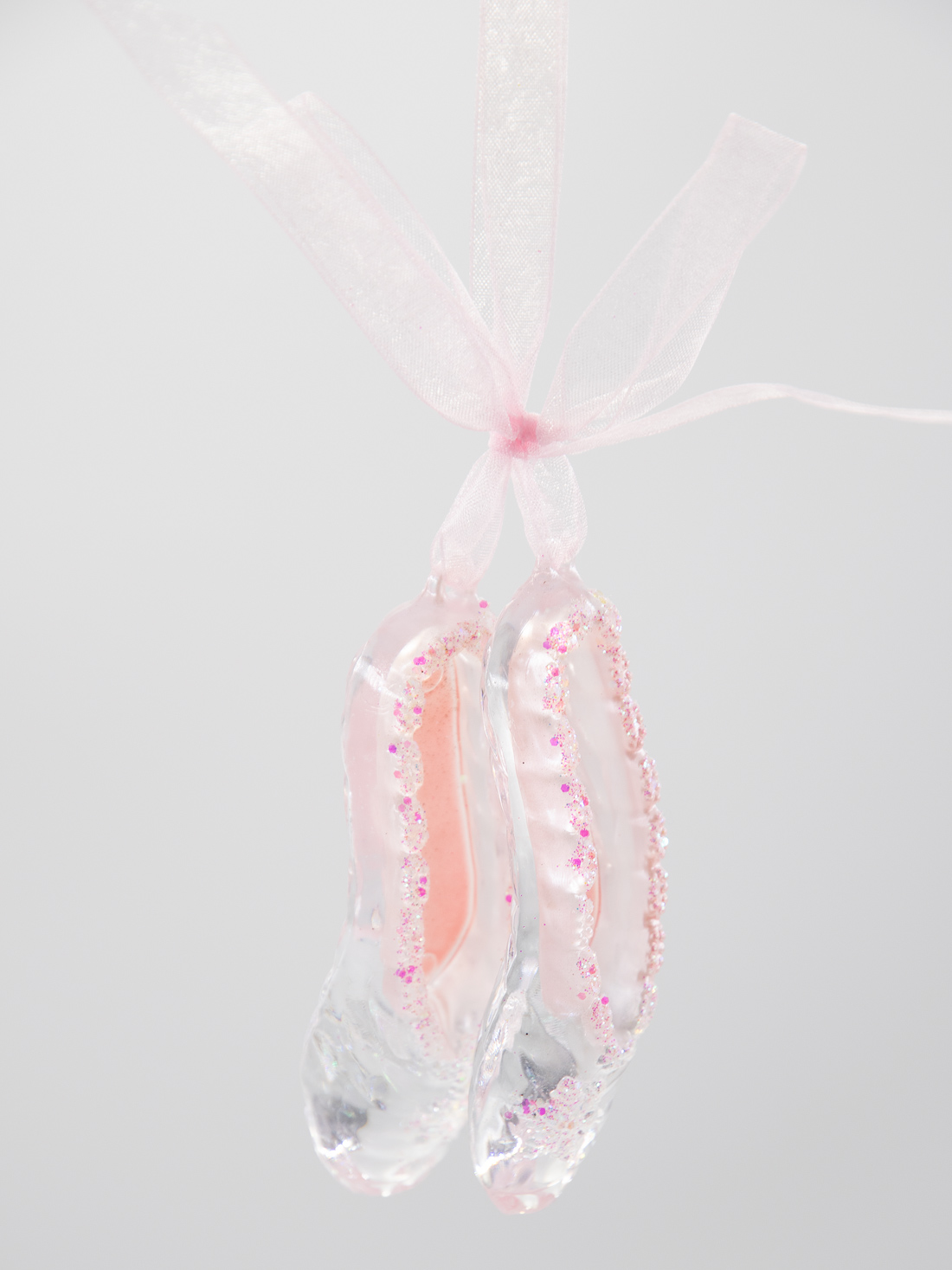 Ballettschuhe rosa Ballerina XMAS Christbaumschmuck 