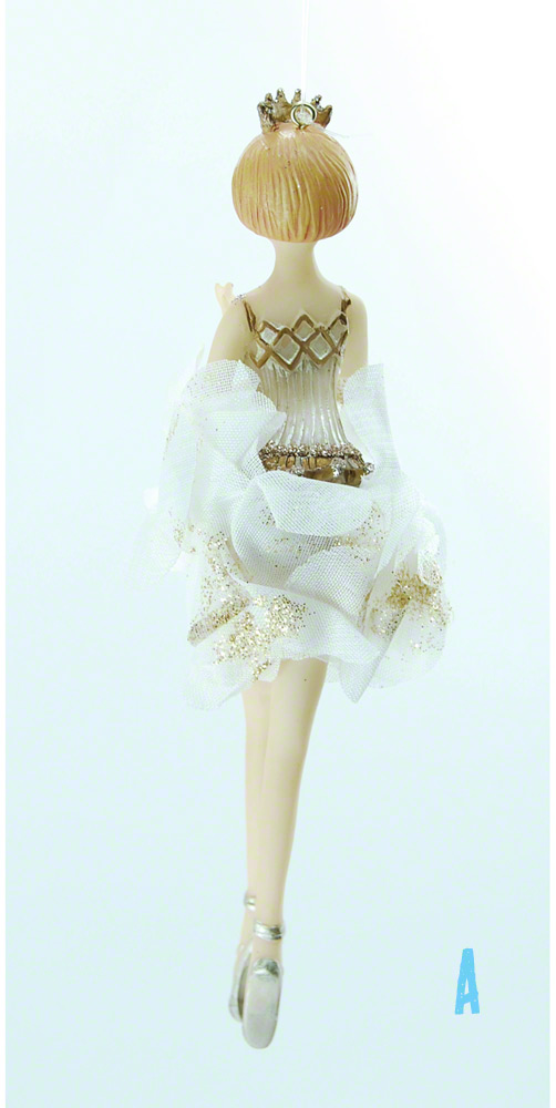 Goodwill Lace Tull Ballerina Christbaumschmuck 