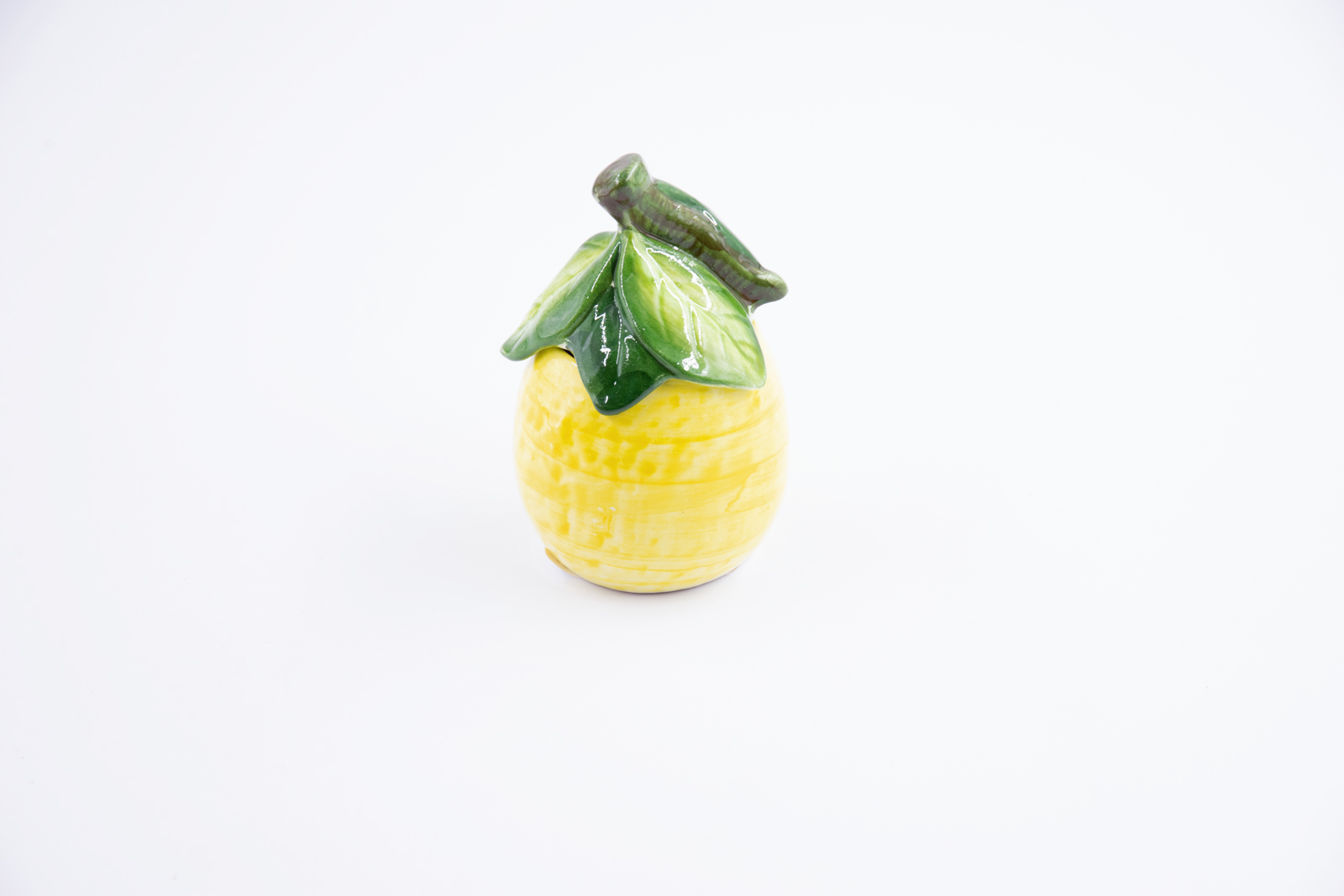 Zuckerdose Zitrone Landhausstil