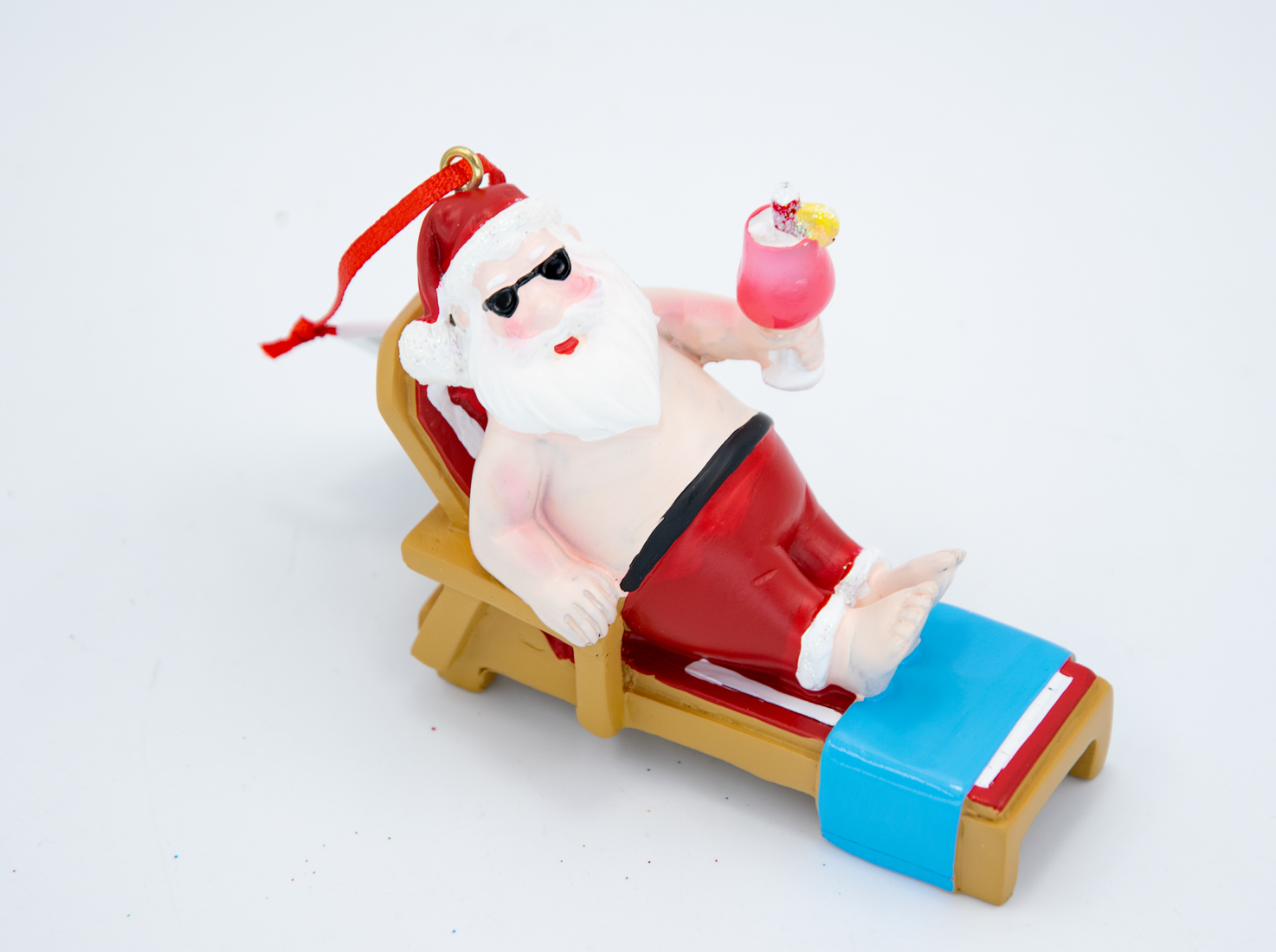 Santa Lounge Chair Weihnachtsschmuck 