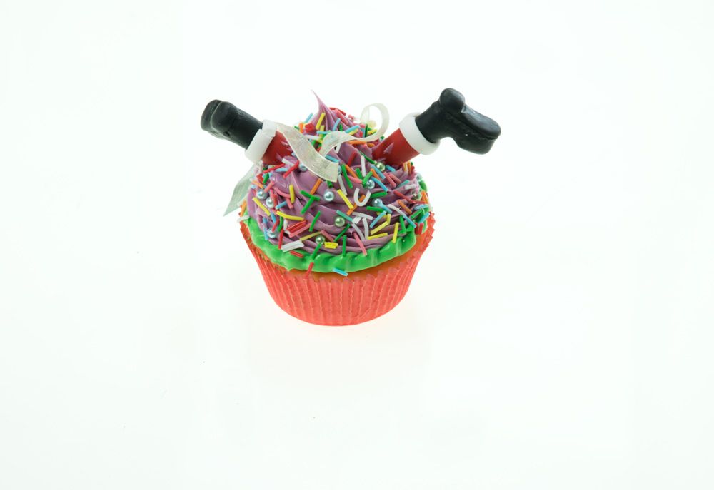 Cupcake Character Weihnachtsschmuck