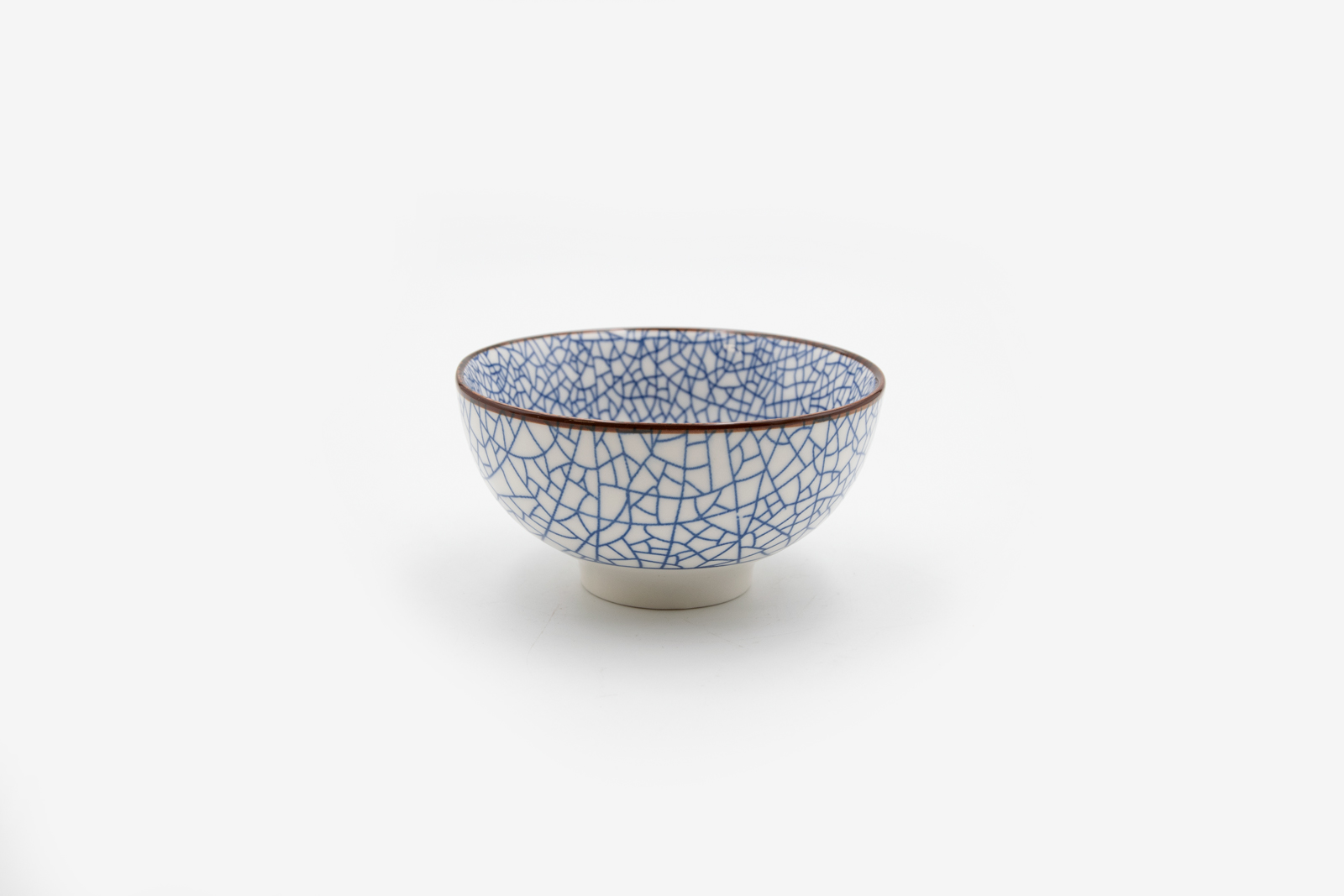 Schale Dipschale Keramik blau Landhausstil