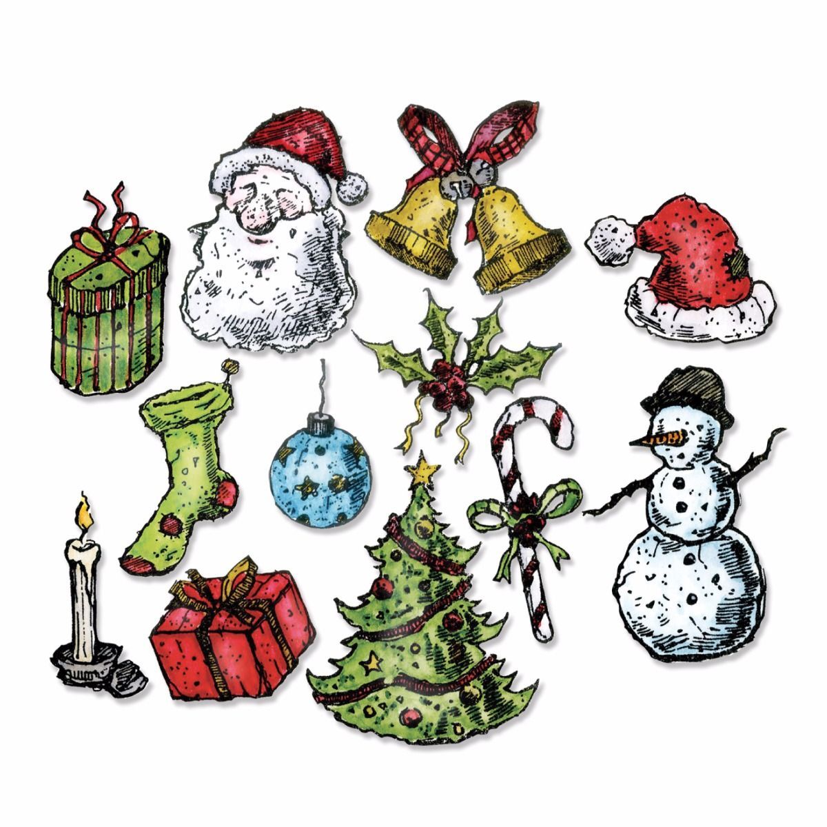 Tim Holtz ThinlitsTattered Christmas