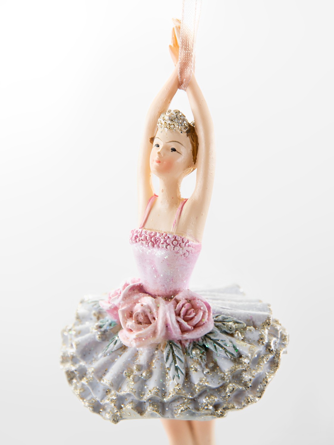 Gisela Graham Pastell Ballerina Weihnachtsschmuck  