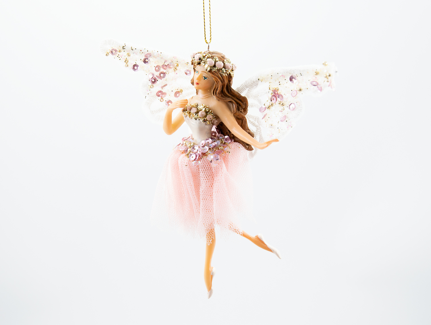 Good Will Tulle/Lace Wing Ballerina Christbaumschmuck