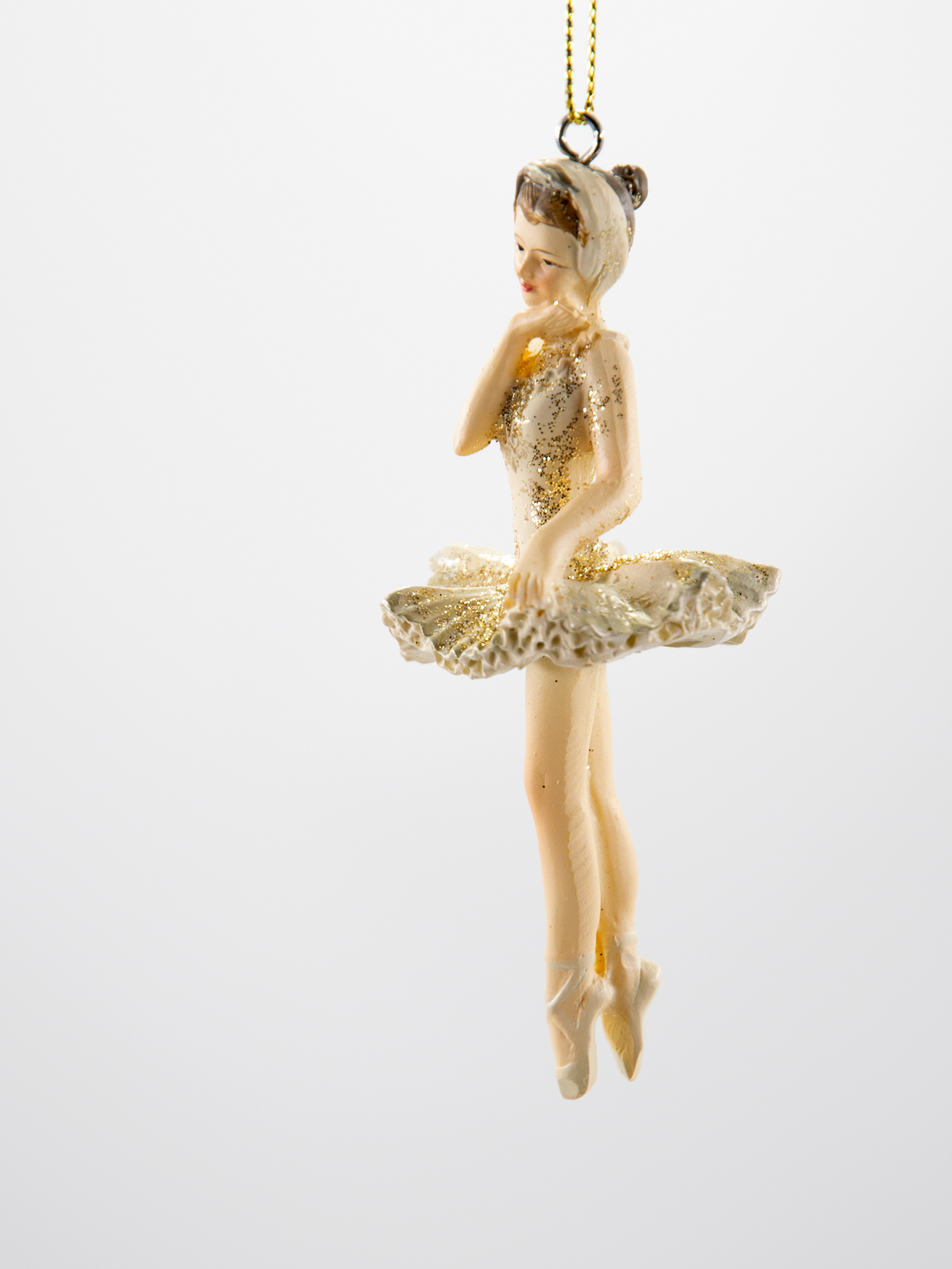 Ballerina gold Christbaumschmuck  