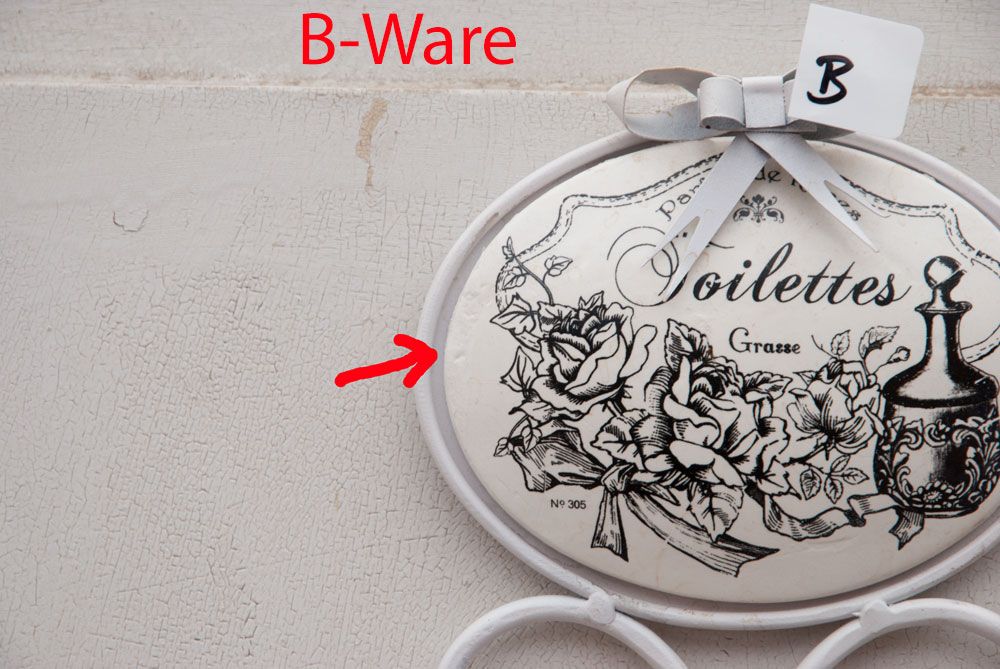 Nostalgischer Toilettenpapierhalter B-Ware
