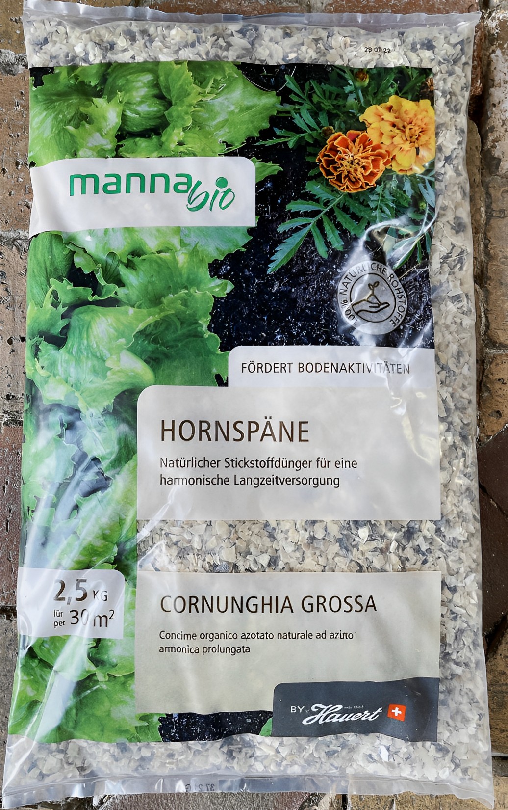 Manna Bio Hornspäne 2,5 Kg