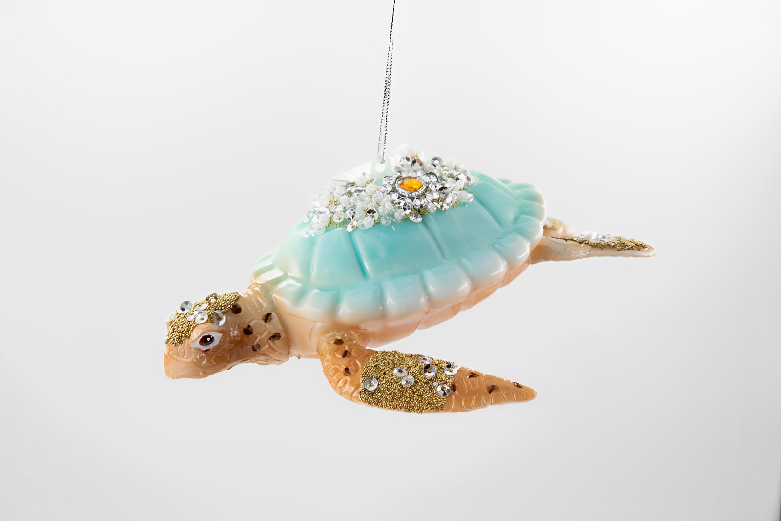 Sass & Belle Glitter Turtel Schildkröte Weihnachtsschmuck   
