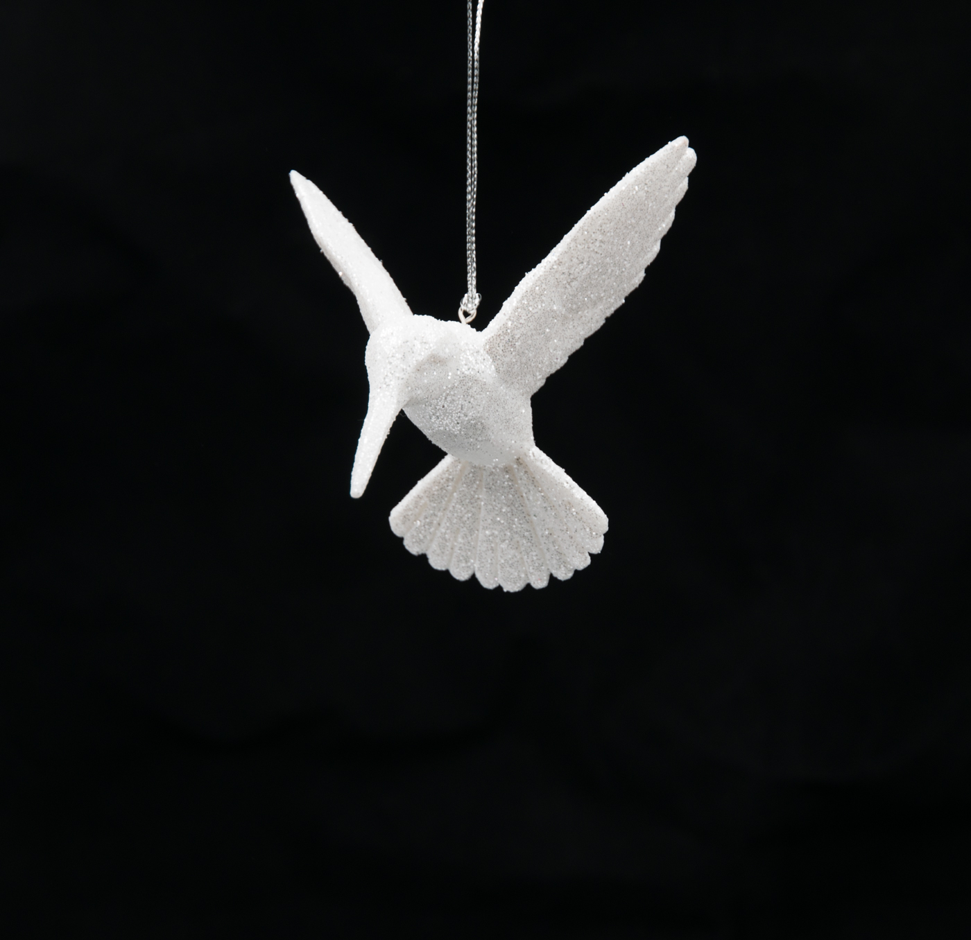 Kurt S. Adler Vogel Kolibri weiß Weihnachtsschmuck