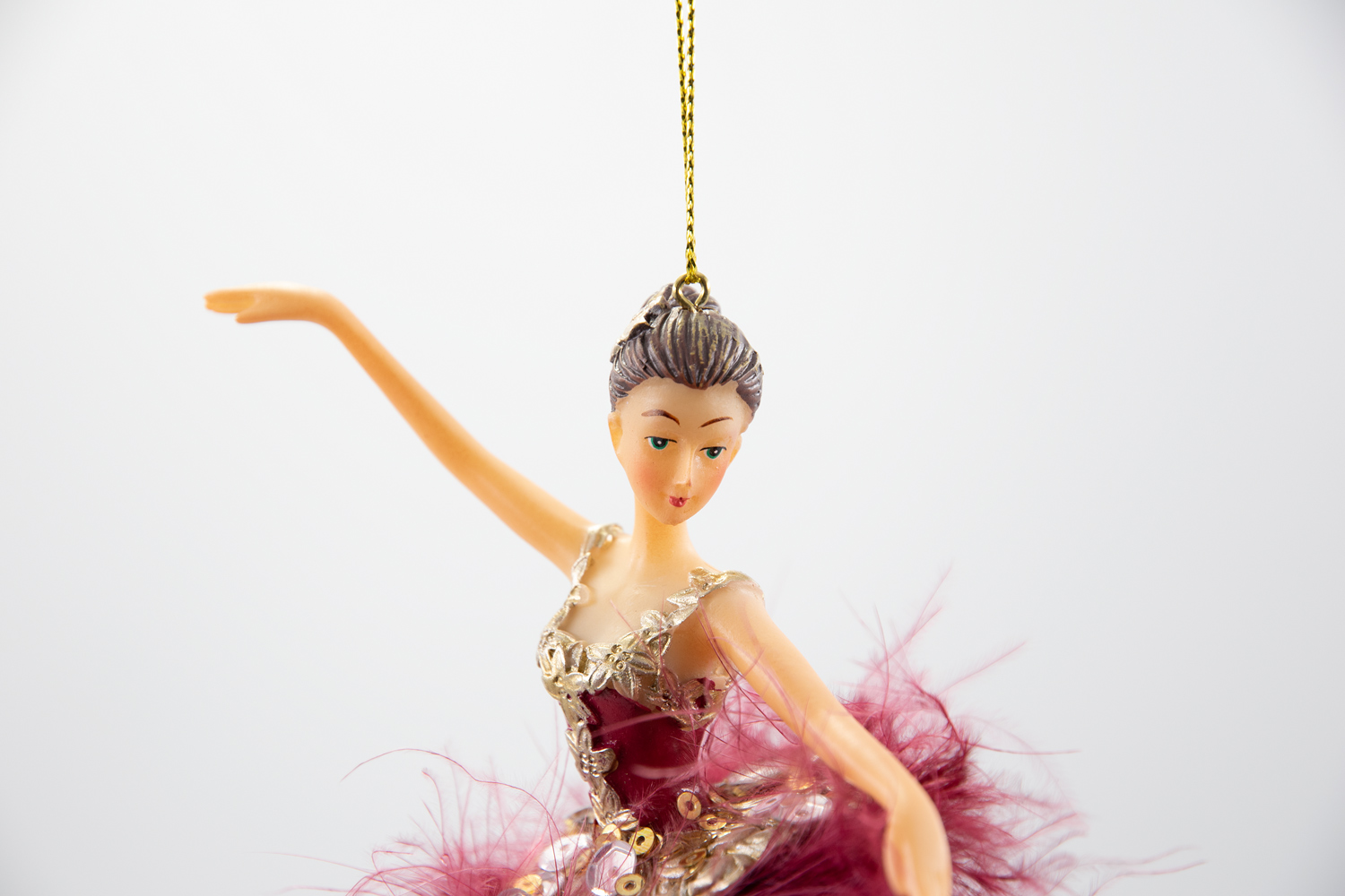 Ballerina Tänzerin Christbaumschmuck