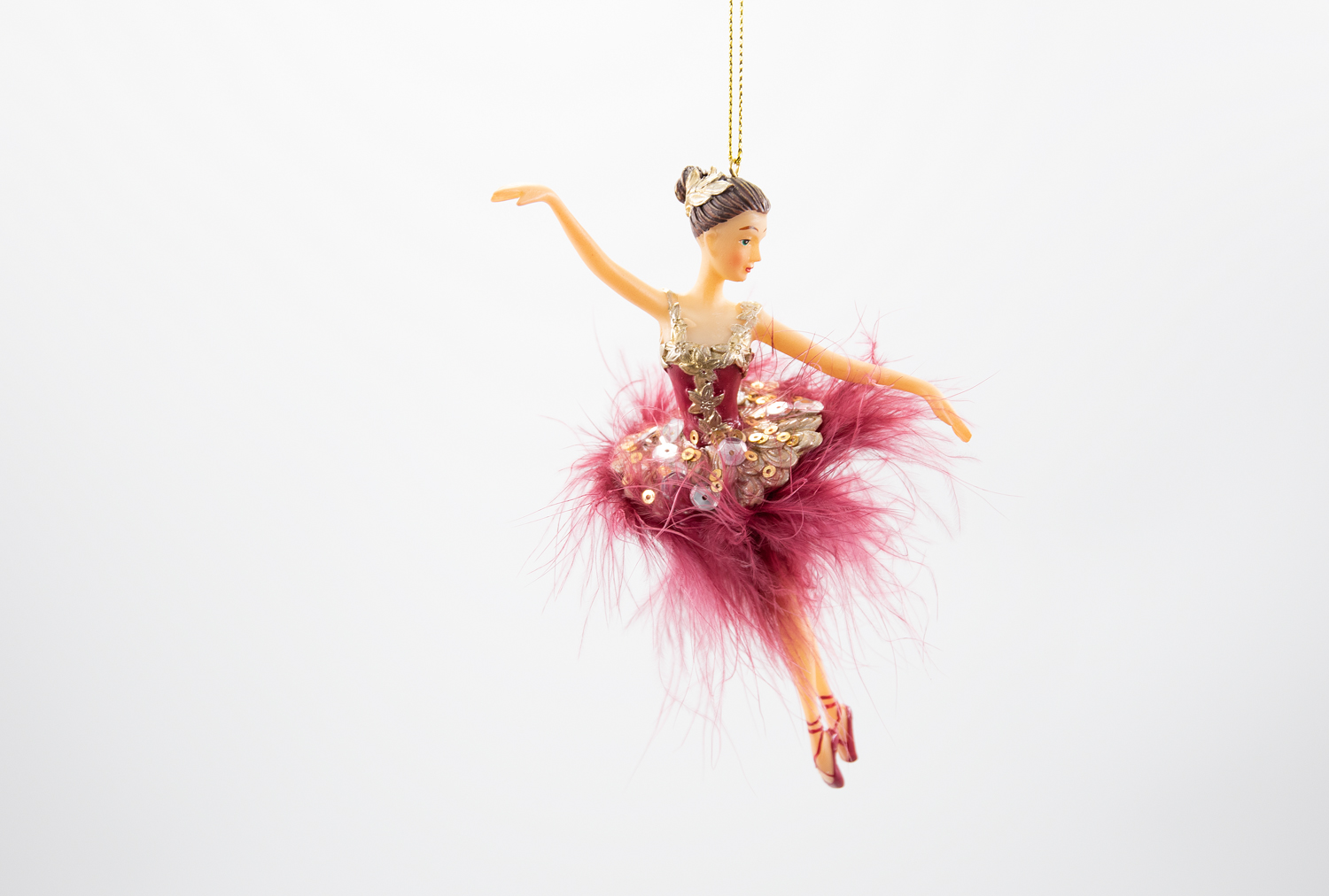 Ballerina Tänzerin Christbaumschmuck