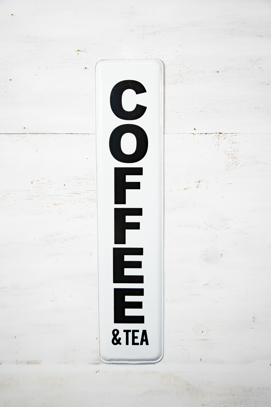 Schild Coffee & Tea Metall Landhausstil Industriestil