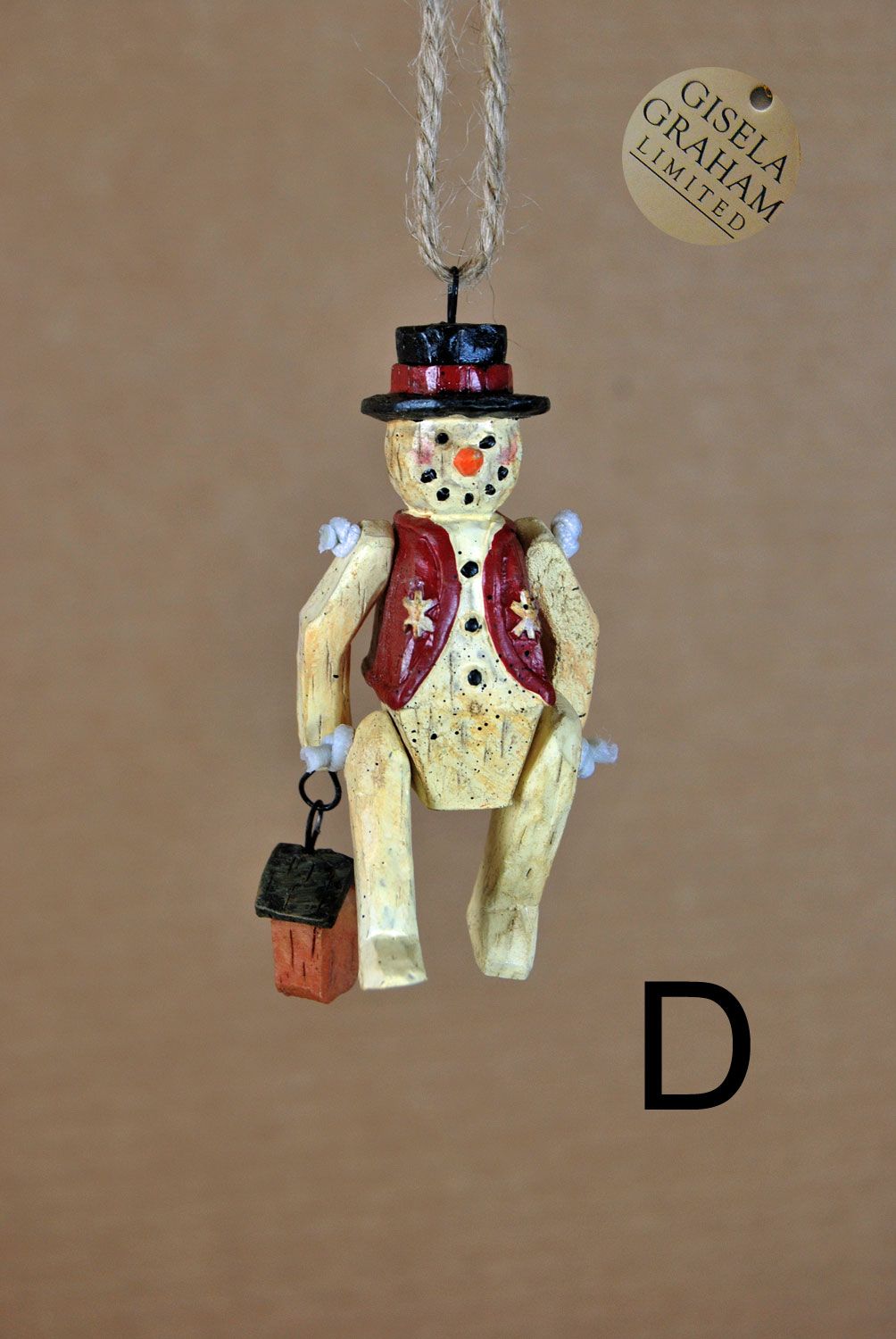 Gisela Graham Nikolaus / Rentier / Schneemann / Teddy