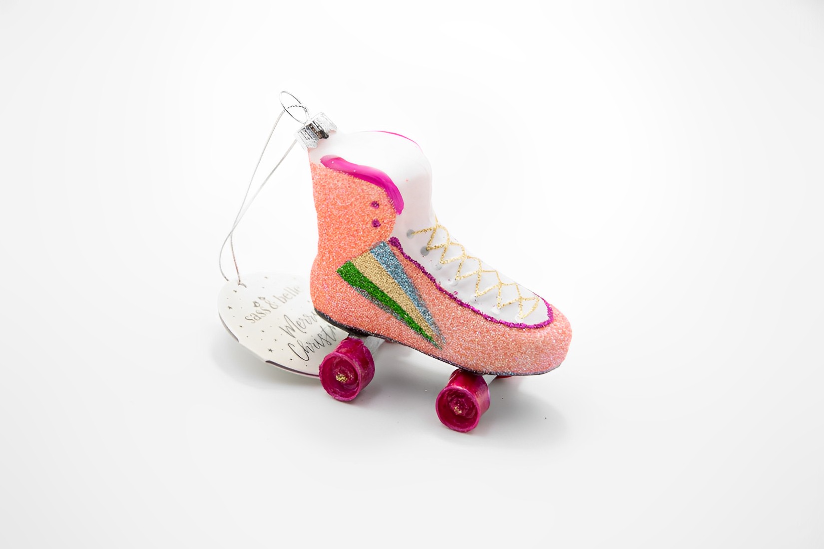 Sass & Belle Retro Rollerskate Weihnachtsschmuck    