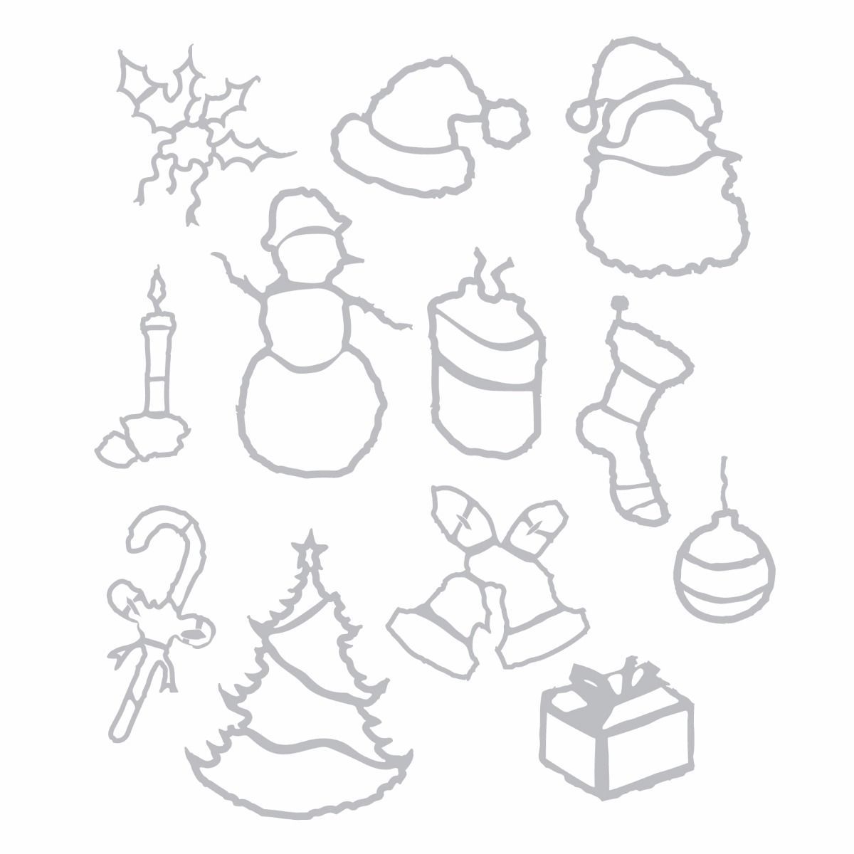 Tim Holtz ThinlitsTattered Christmas