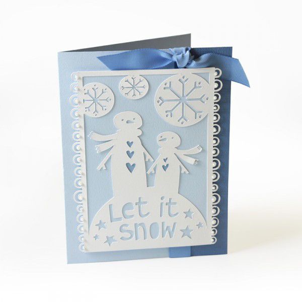 Sizzix Stanze Thinlits Let it Snow