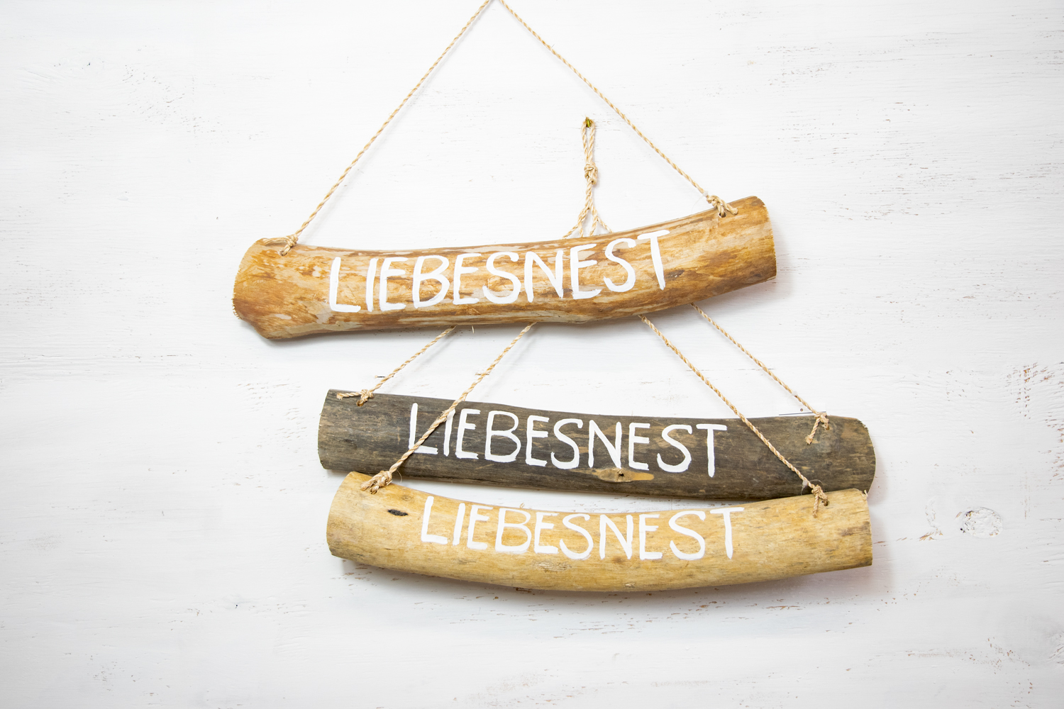 Türschild Liebesnest Holz Maritim  Landhausstil