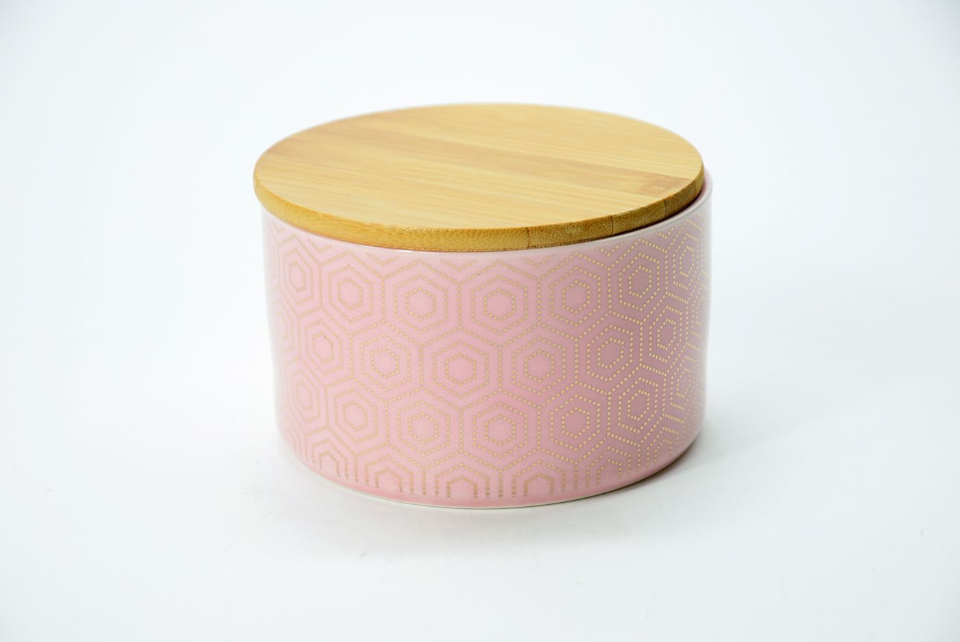 Vorratsdose rosa 16 cm Landhausstil
