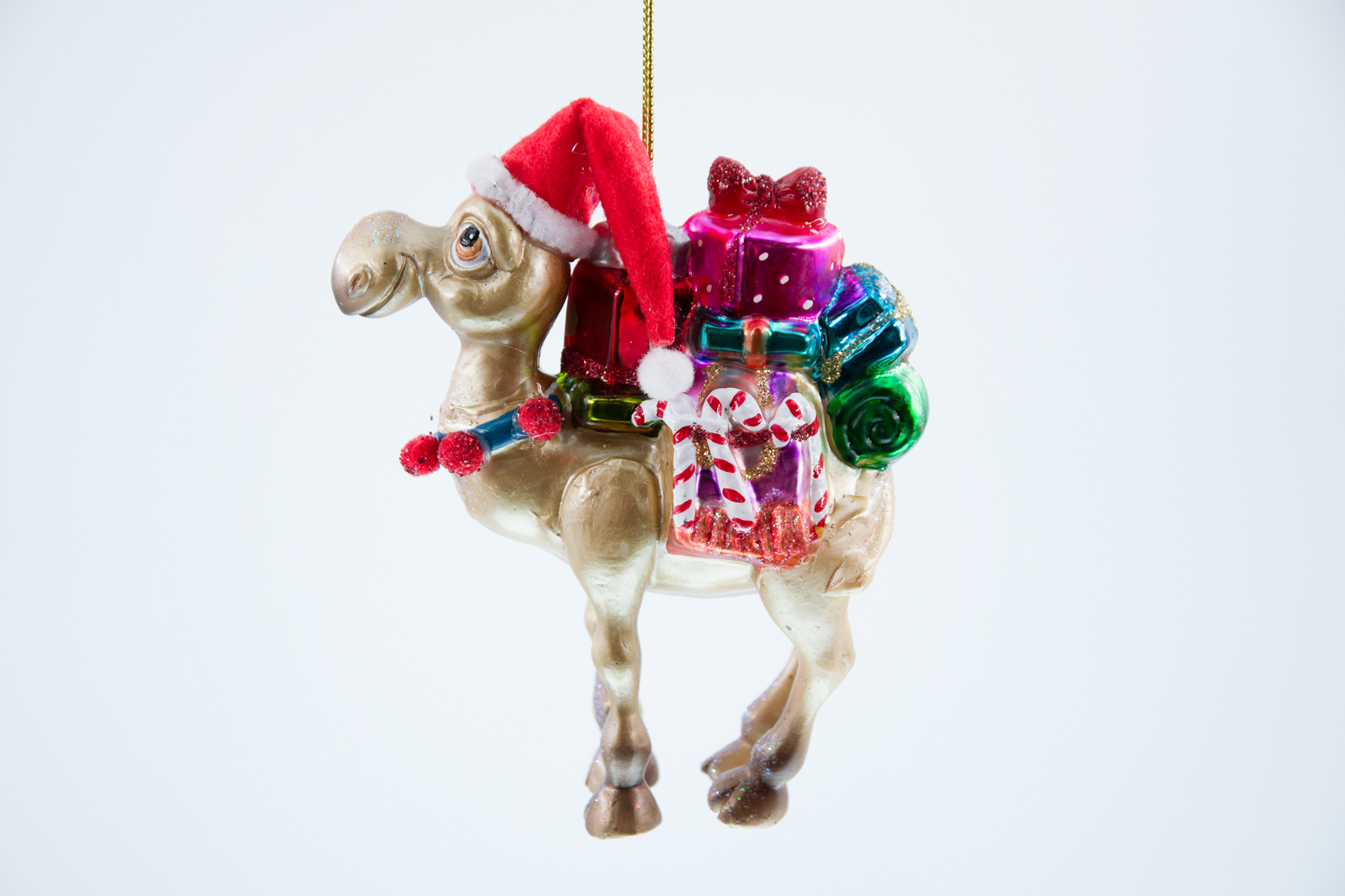Strauß / Kamel Christbaumschmuck