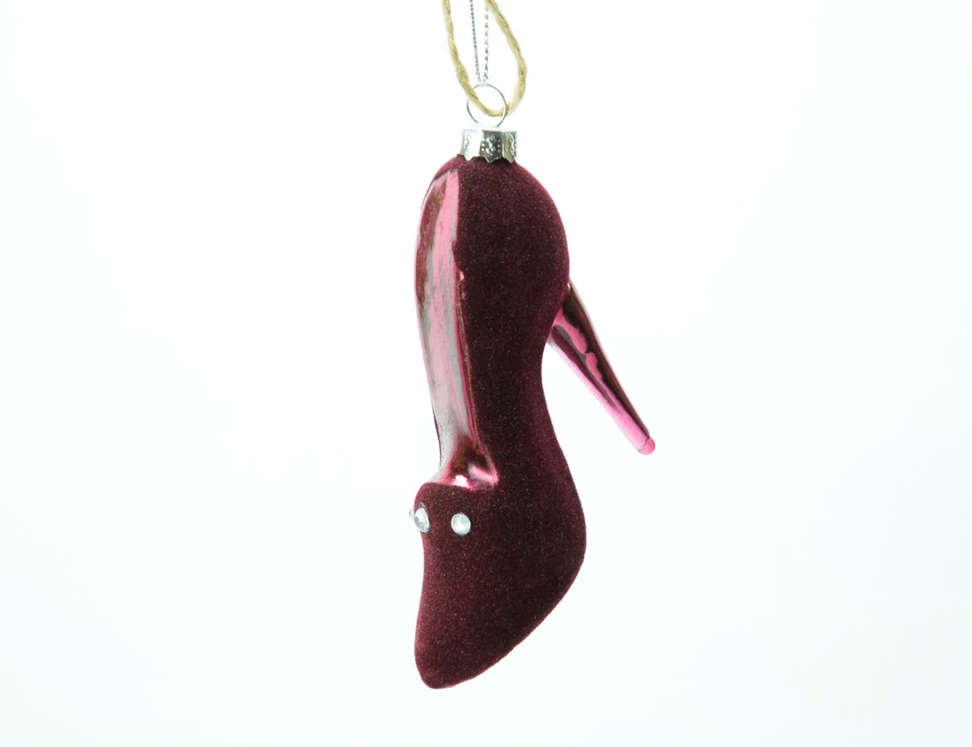 Shoe Velvet Schuh Weihnachtsschmuck