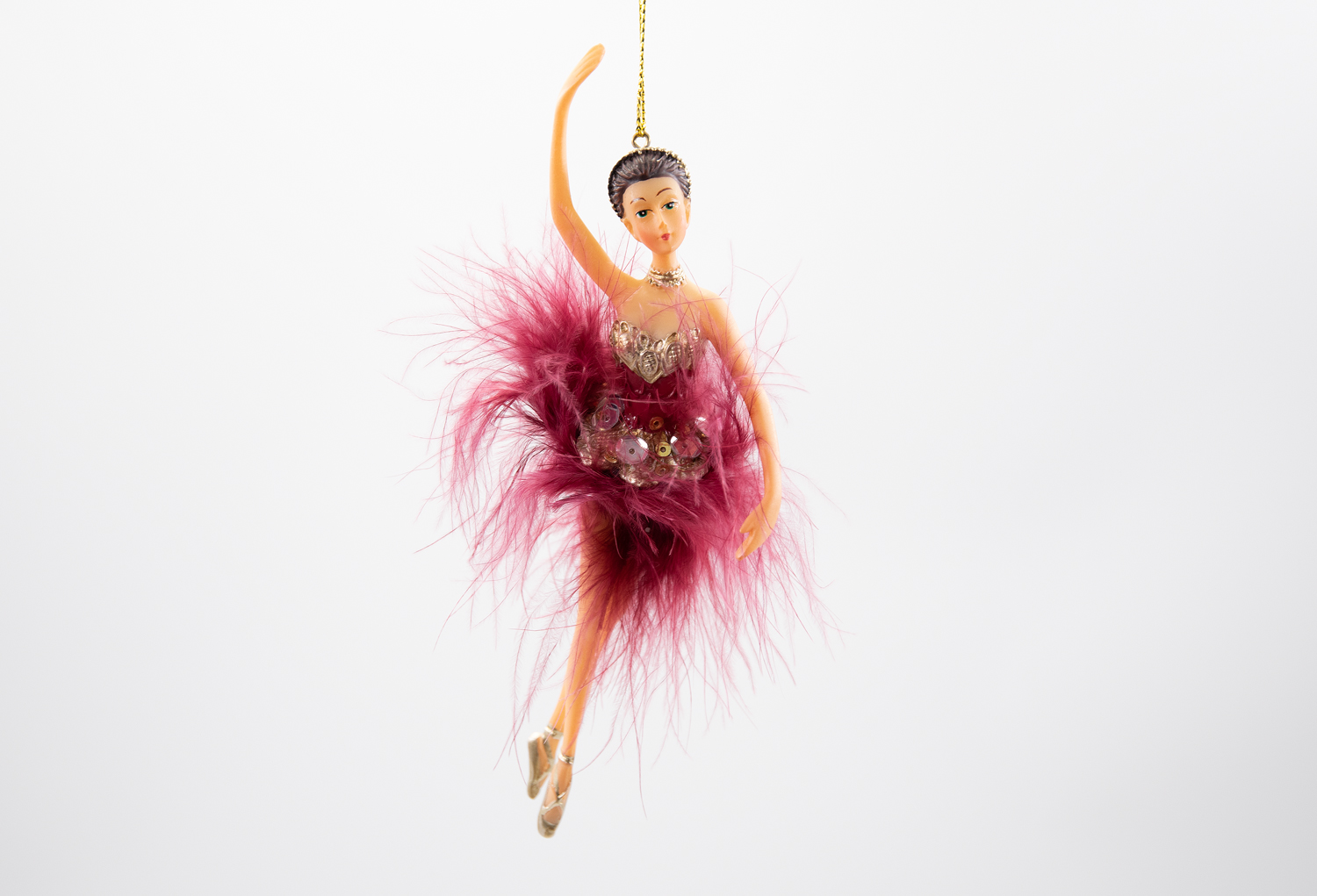 Ballerina Tänzerin Christbaumschmuck