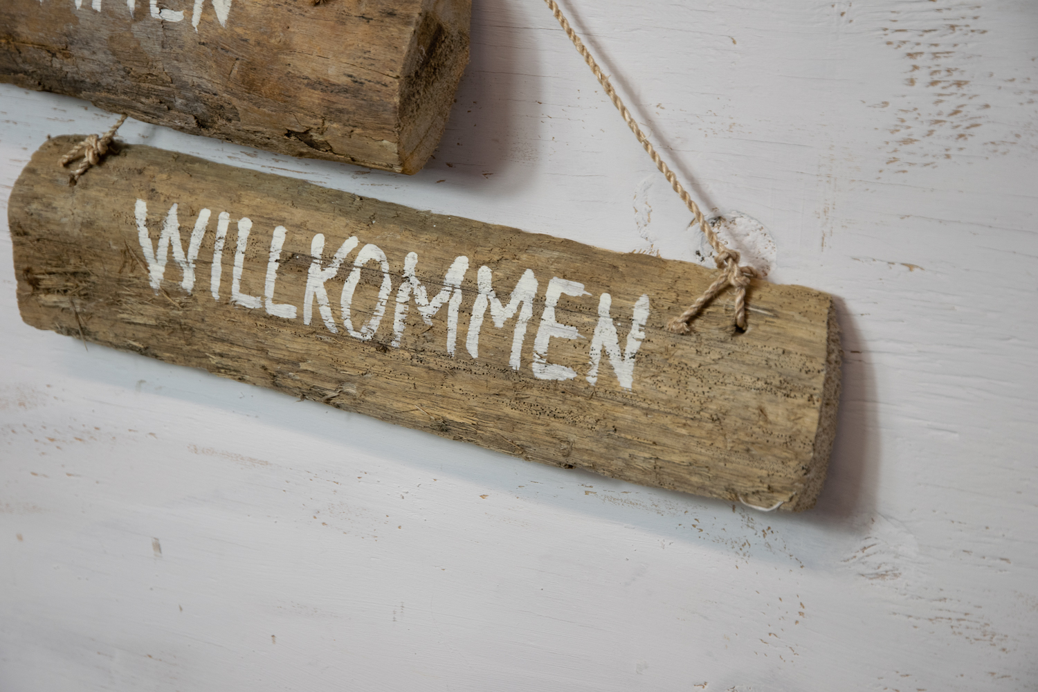 Türschild Willkommen Holz Maritim  Landhausstil