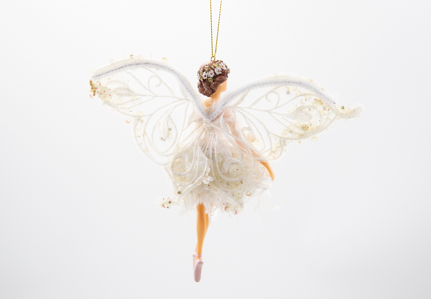 Good Will Lace Wing Ballerina Christbaumschmuck