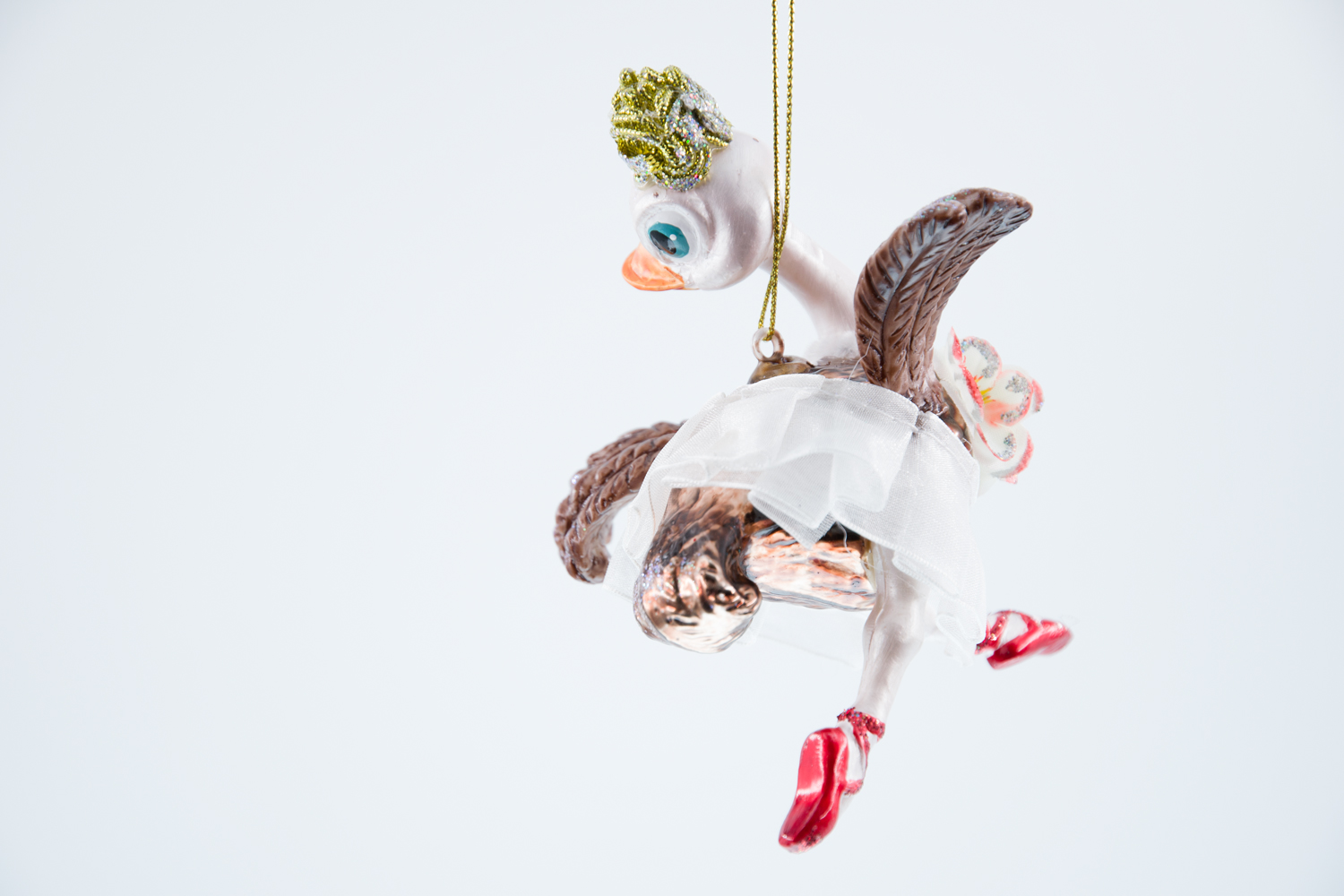 Strauß / Kamel Christbaumschmuck