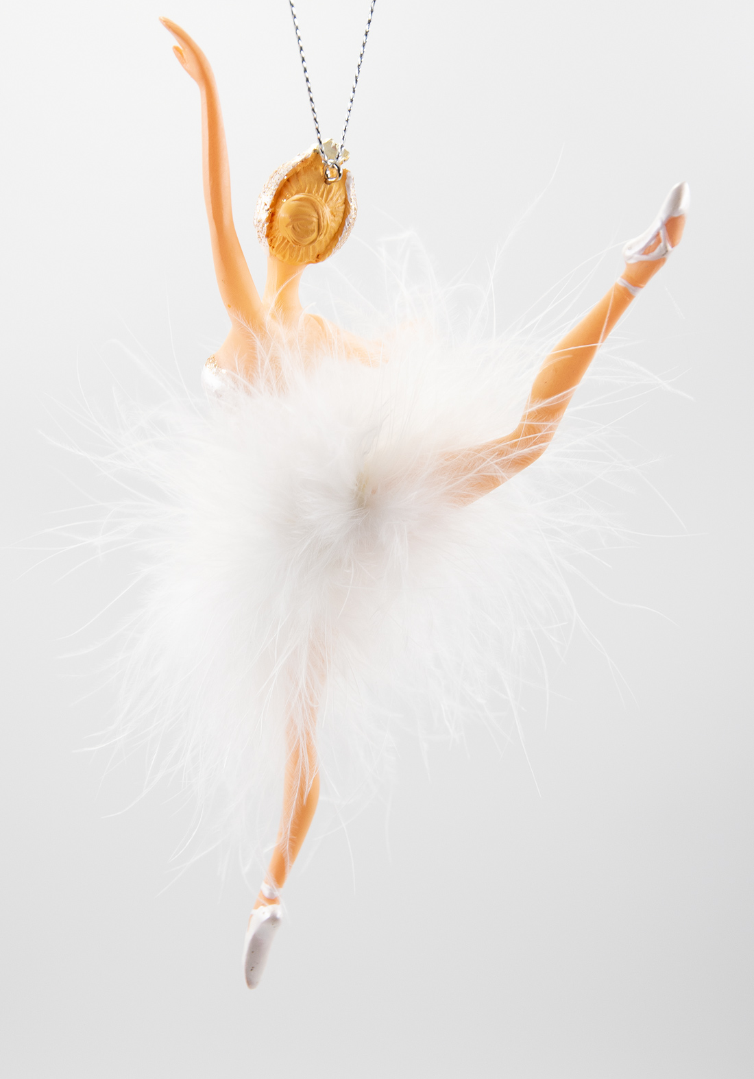 Good Will Feath. Ballerina Christbaumschmuck  