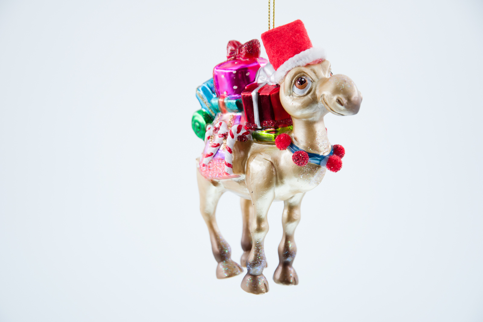 Strauß / Kamel Christbaumschmuck