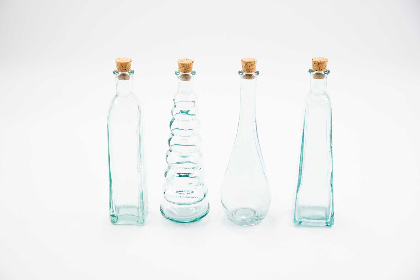 Flasche mit Korken 4er Set Landhausstil