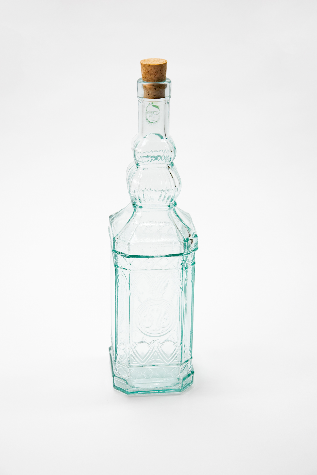 Ecogreen Flasche 700 mit Kork Verschluss Decor