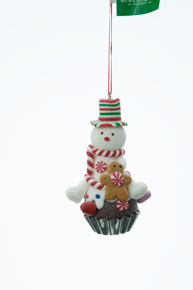 Kurt S. Adler Cupcake Weihnachtsschmuck
