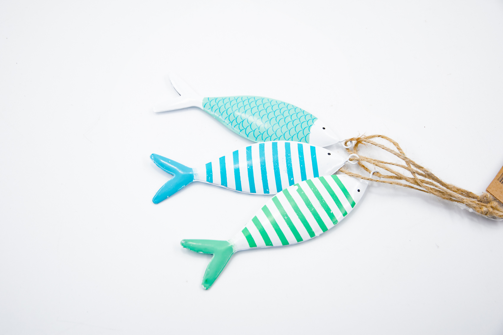 Deco Fisch 3er Set Girlande Maritim