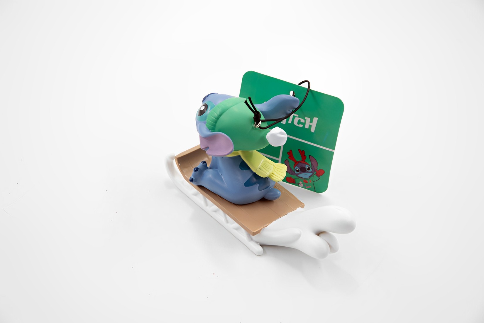 Kurt S. Adler Disney Stitch auf Schlitten Weihnachtsschmuck