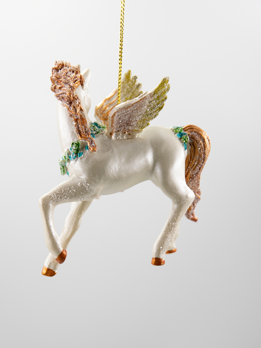 Weihnachtsschmuck Hänger Einhorn 
