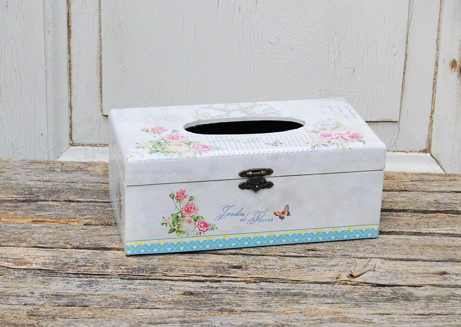 Kleenex Box Kosmetiktuchbox Jardin de Fleurs