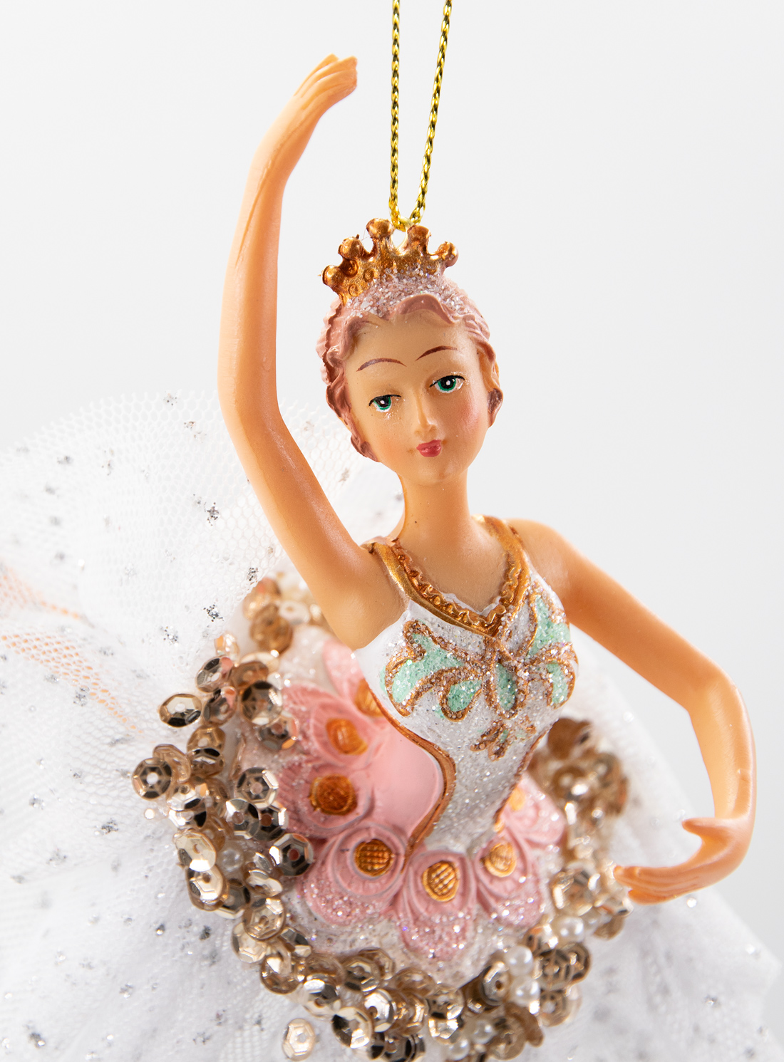Good Will Tüll Ballerina Christbaumschmuck   