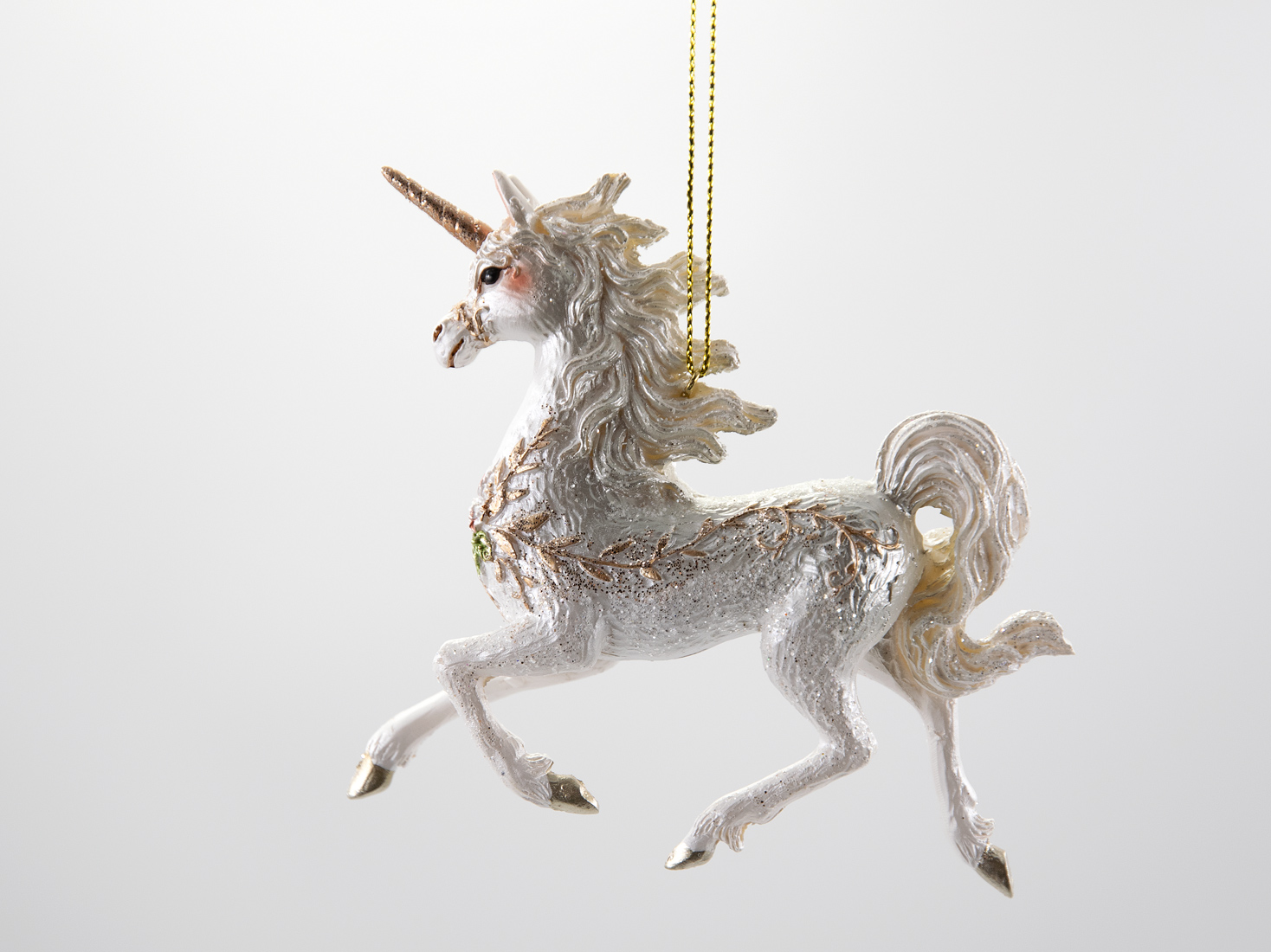 Weihnachtsschmuck Hänger Einhorn