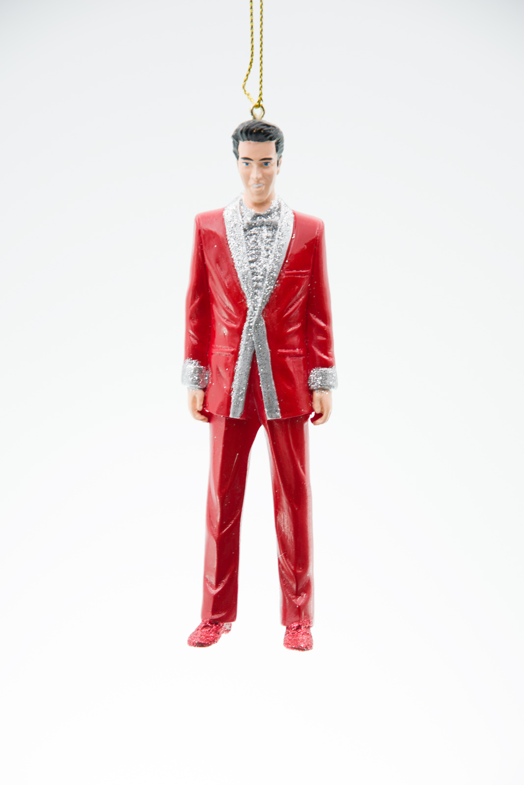 Kurt S. Adler Elvis Presley mit roten Anzug