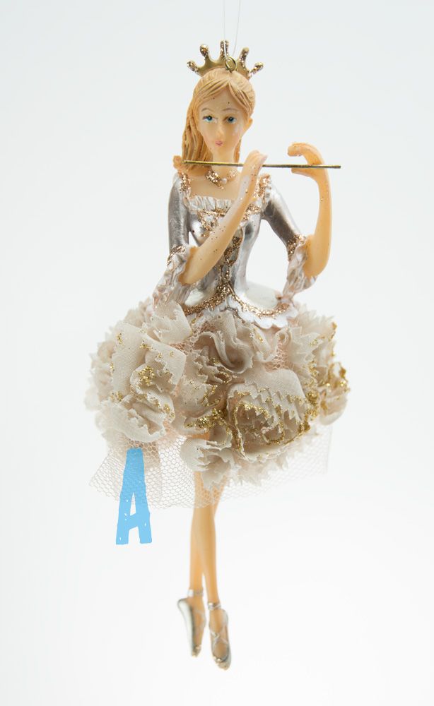 Gold Ballerina Christbaumschmuck