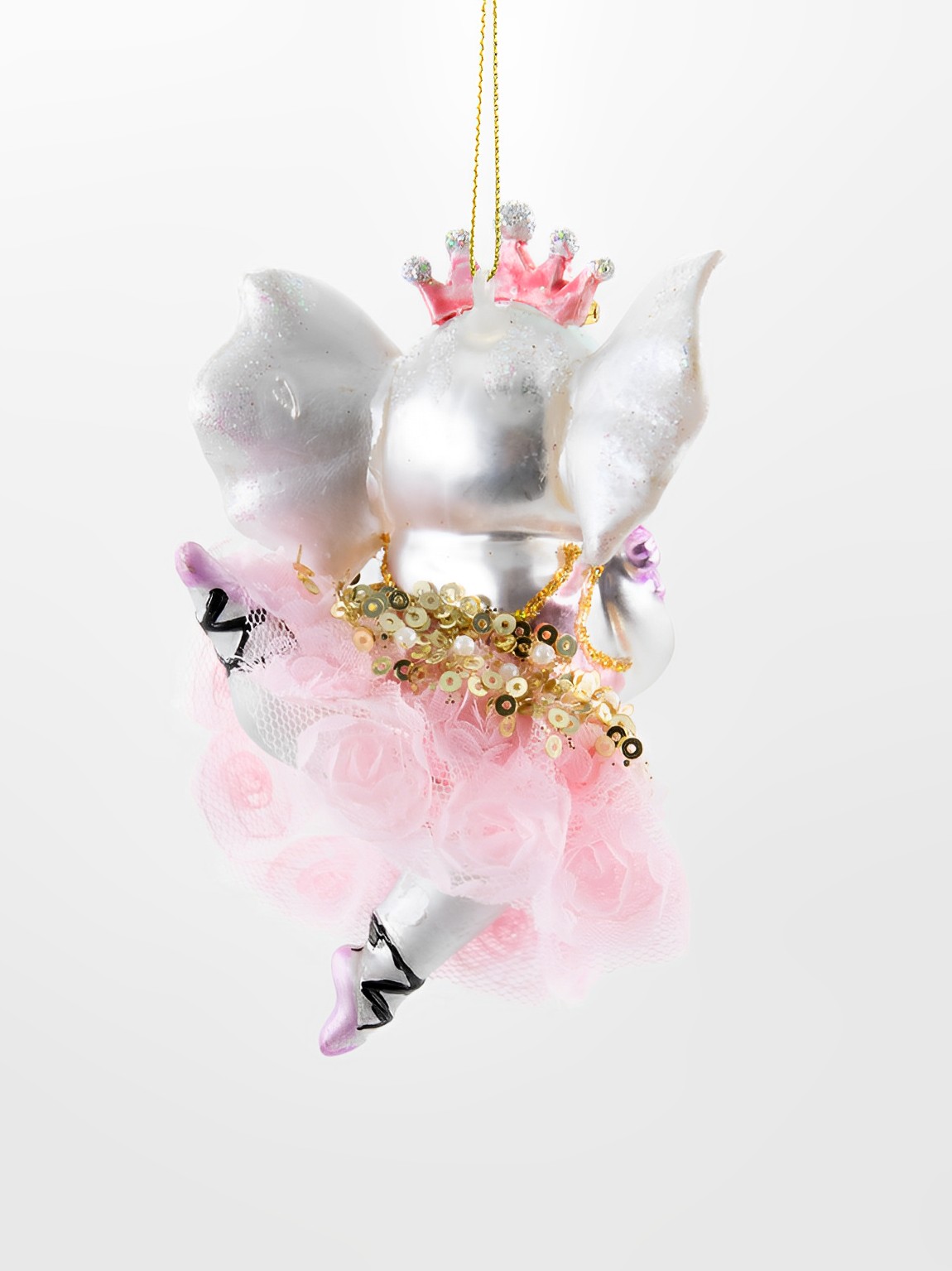 Weihnachtsschmuck Hänger Elefant Ballerina