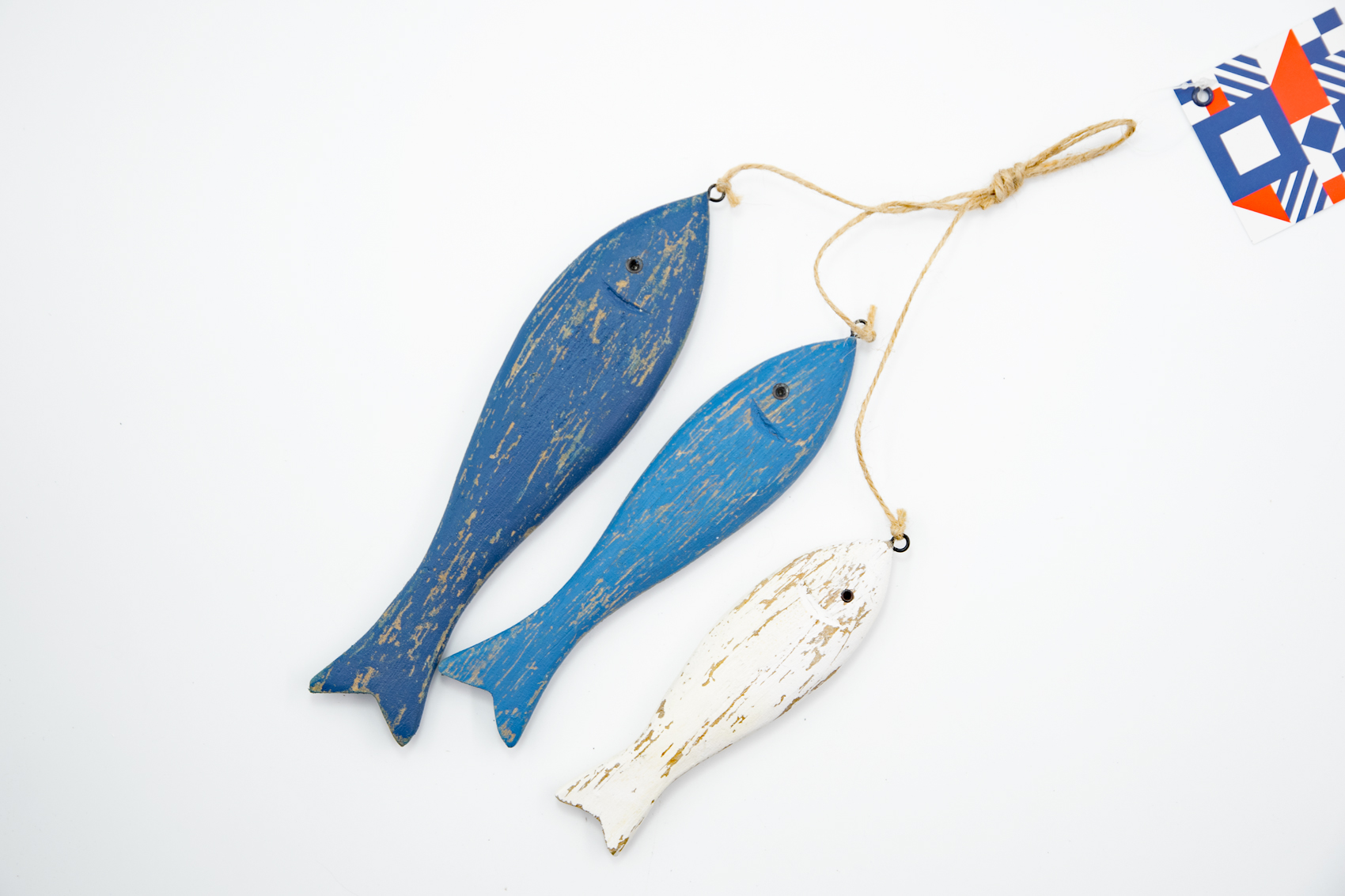 Deco Fisch 3er Set Girlande Maritim
