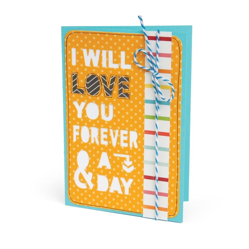 Sizzix Stanze Thinlits Forever & A Day